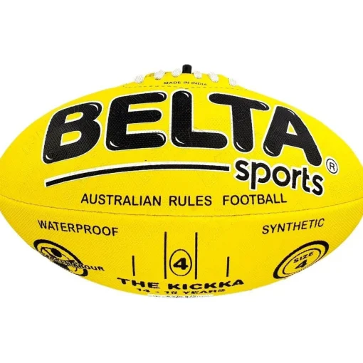 AFL Football Size 4 - Yellow