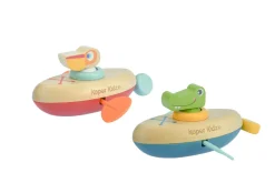 Animal Canoe Pull String Water Bath Toy