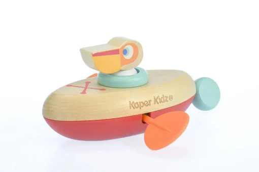 Animal Canoe Pull String Water Bath Toy