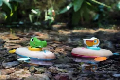Animal Canoe Pull String Water Bath Toy
