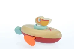 Animal Canoe Pull String Water Bath Toy