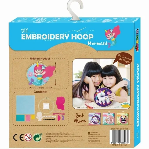 Avenir Embroidery Hoop - Mermaid