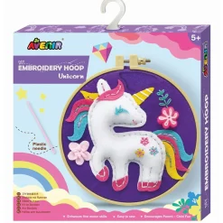 Avenir Embroidery Hoop - Unicorn