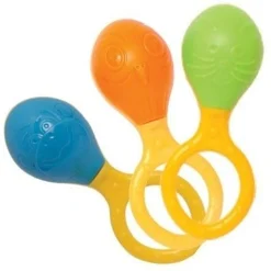 Baby Maraca Animal Face