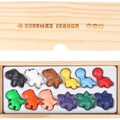 Beeswax Crayons - Cute Dinosaurs