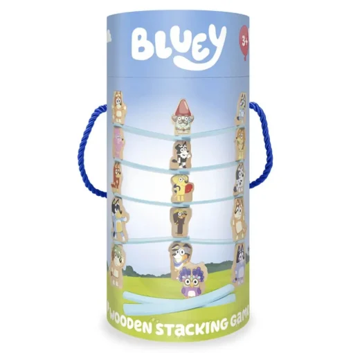 Bluey Wooden Stacking Game