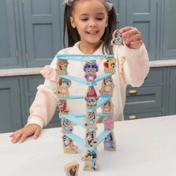 Bluey Wooden Stacking Game