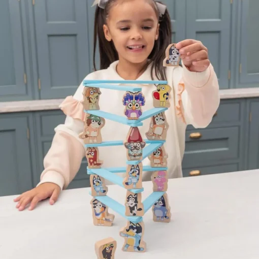 Bluey Wooden Stacking Game