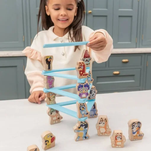 Bluey Wooden Stacking Game