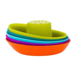 Boon Fleet Stacking Boats Cups 5 Pieces