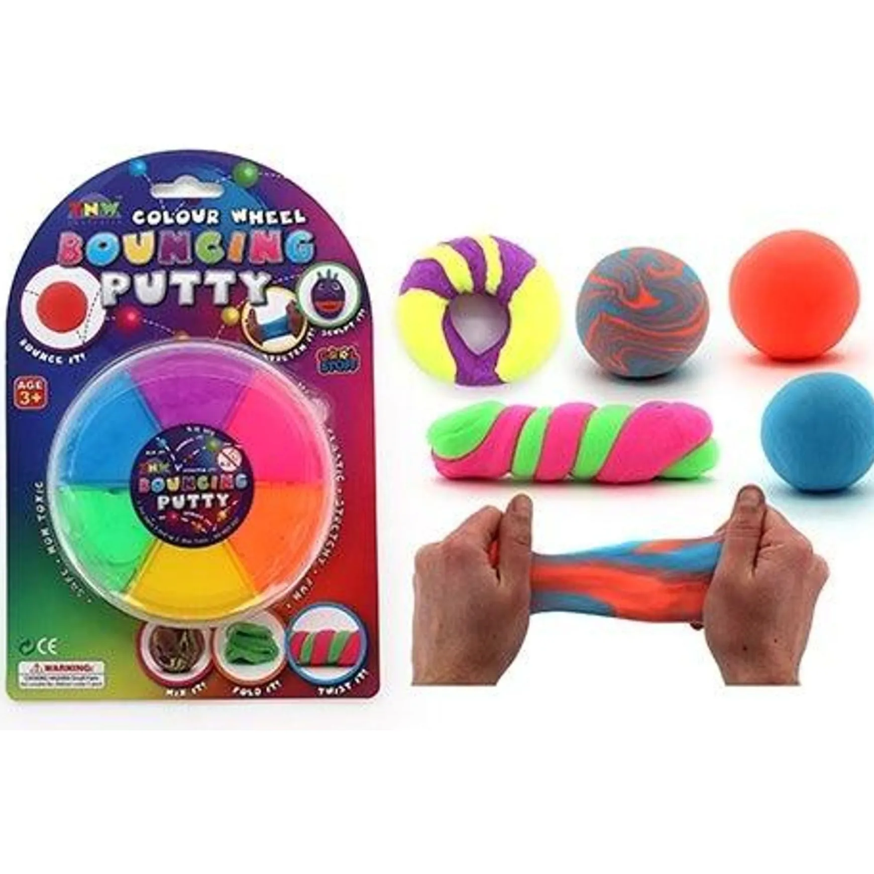 Bouncing Putty Colour Wheel