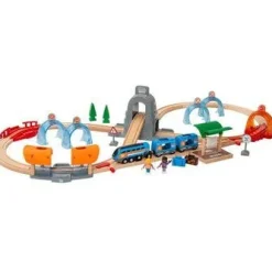 BRIO - Action Tunnel Travel Set