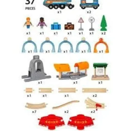 BRIO - Action Tunnel Travel Set
