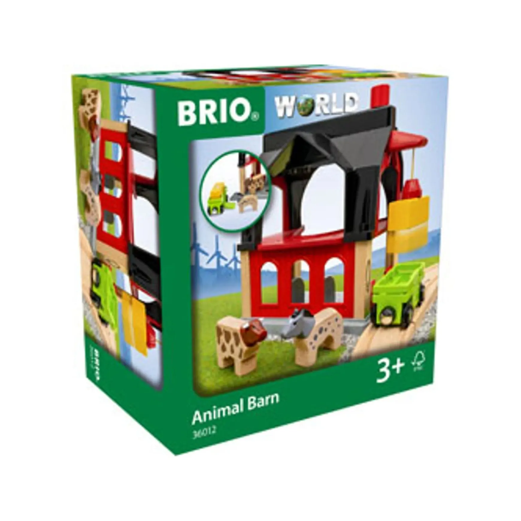 BRIO - Animal Barn 6 pieces