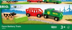 Brio - Farm Battery Train 4 pieces