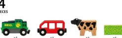 Brio - Farm Battery Train 4 pieces