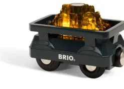 BRIO - Light Up Gold Wagon 2 pieces