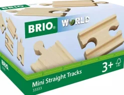 BRIO - Mini Straight Tracks 4 pieces