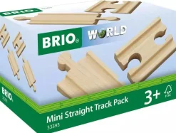 BRIO - Mini Straight Track Pack 4 pieces
