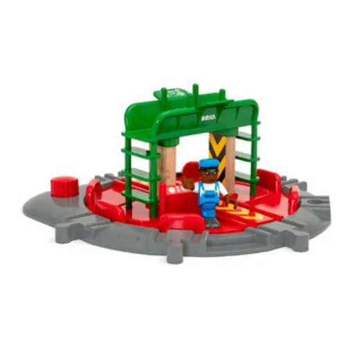 BRIO - Turntable and Figure 2 Pieces