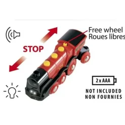 BRIO BO - Mighty Red Action Locomotive