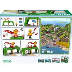 BRIO Crane - Container Crane 6 pieces