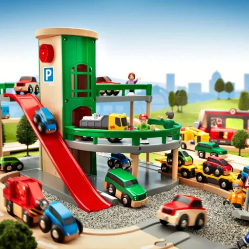 BRIO Destination - Parking Garage 7 pieces