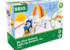 BRIO My First Railway Light Up Rainbow Set 11 pieces