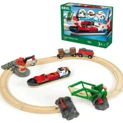 BRIO Set - Cargo Harbour Set 16 pieces