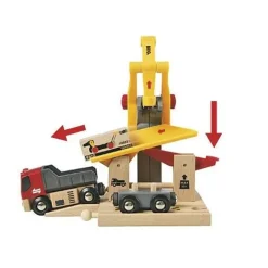 BRIO Set - Cargo Railway Deluxe Set 54 pieces