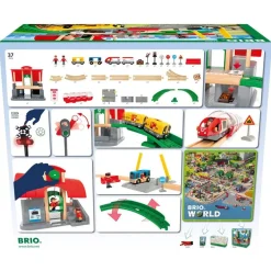 BRIO Set - Central Station Set 37 pieces