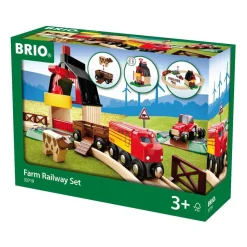 BRIO Set - Farm Railway Set 20 pieces