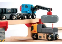 BRIO Set - Rail u0026 Road Loading Set 32 pieces
