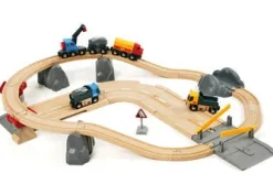 BRIO Set - Rail u0026 Road Loading Set 32 pieces