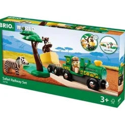 BRIO Set - Safari Railway Set 17 pieces