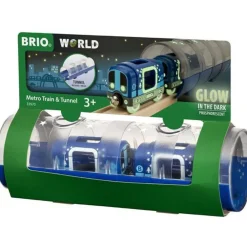 BRIO Train - Metro Train u0026 Tunnel 3 pieces