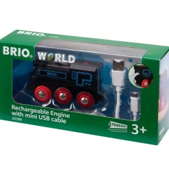 BRIO Train - Rechargeable Engine with mini USB cable