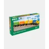 BRIO Train - Three-Wagon Cargo Train 7 pieces