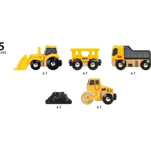 BRIO Vehicle - Construction Vehicles 5 pieces