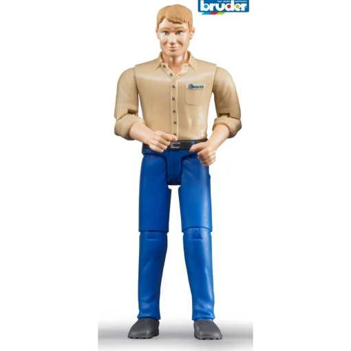 Bruder | BWorld Man, light skin in Blue Jeans