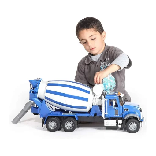 Bruder | Mack Granite Cement Mixer 1:16
