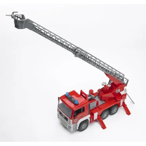 Bruder | MAN TGA Fire Engine w/Water Pump u0026 Light u0026 Sound Module 1:16