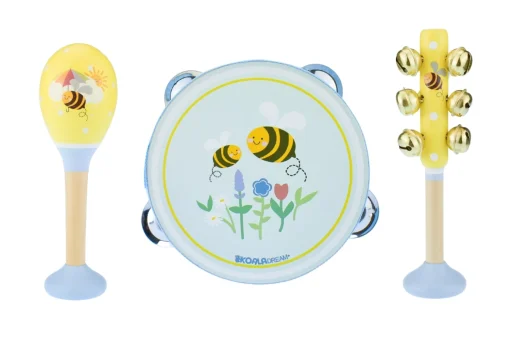 Buzzy Days Bee 3 Piece Musical Set