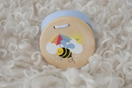 Buzzy Days Bee Wooden Castanets