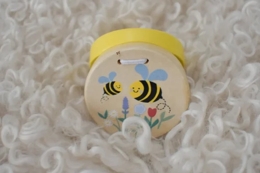 Buzzy Days Bee Wooden Castanets