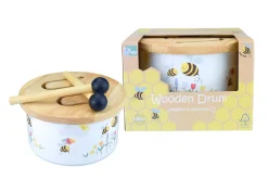 Buzzy Days Bee Wooden Drum