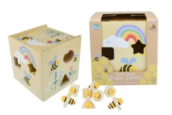 Buzzy Days Bee Wooden Shape Sorter