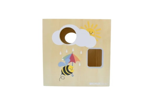 Buzzy Days Bee Wooden Shape Sorter