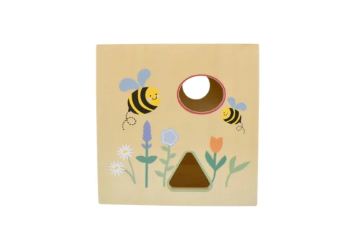Buzzy Days Bee Wooden Shape Sorter