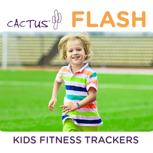 Cactus - Flash - Kids Fitness Activity Tracker - Purple